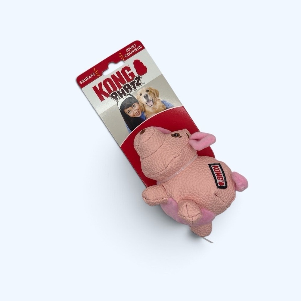Kong Dog Phatz Pink Pig sz. Small New!
